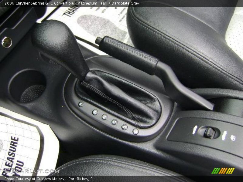 Magnesium Pearl / Dark Slate Gray 2006 Chrysler Sebring GTC Convertible