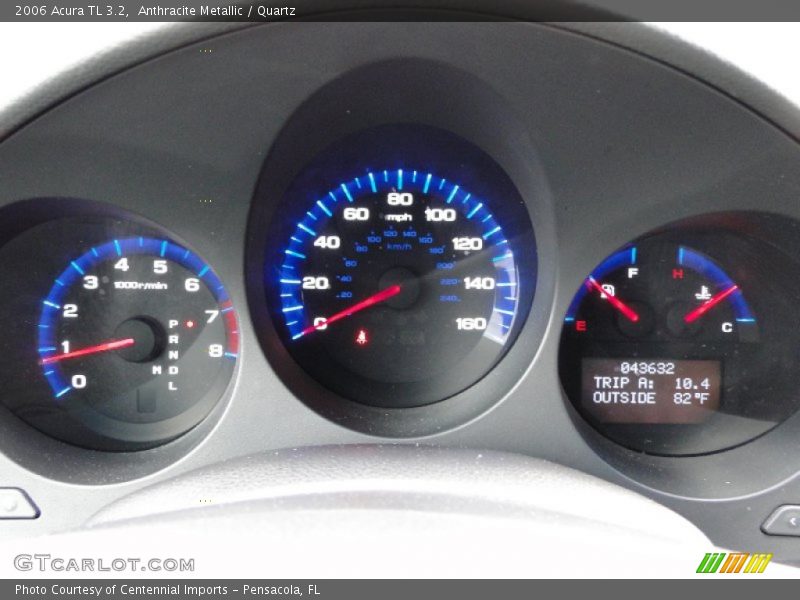 Anthracite Metallic / Quartz 2006 Acura TL 3.2