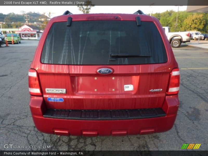 Redfire Metallic / Stone 2008 Ford Escape XLT 4WD