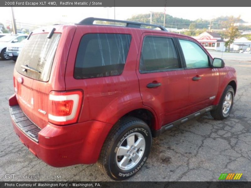 Redfire Metallic / Stone 2008 Ford Escape XLT 4WD