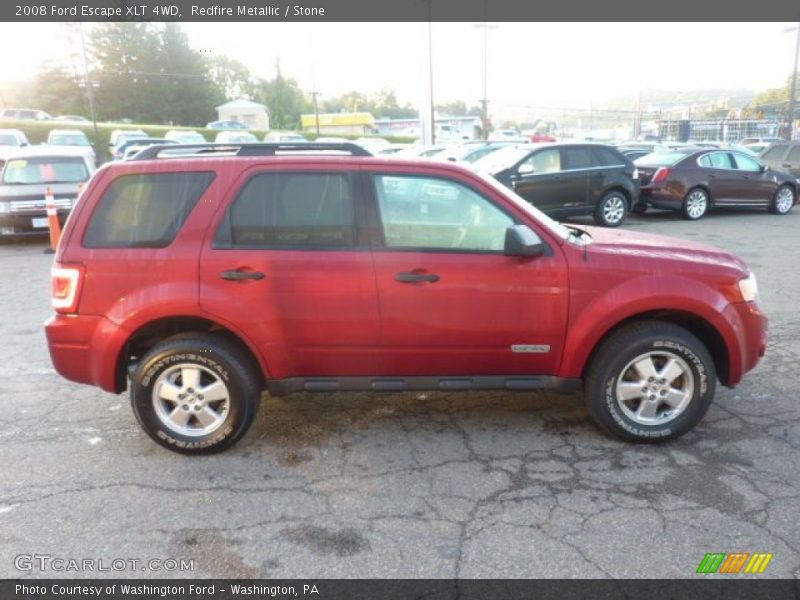 Redfire Metallic / Stone 2008 Ford Escape XLT 4WD