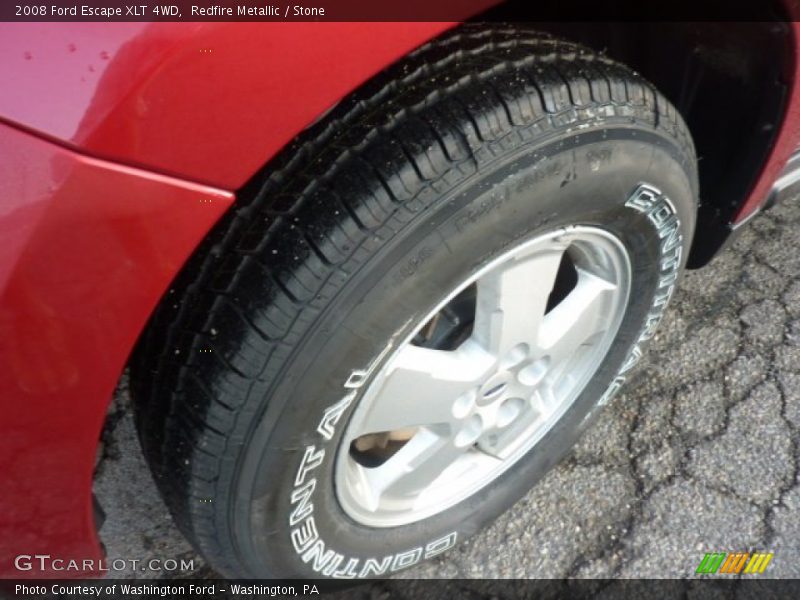 Redfire Metallic / Stone 2008 Ford Escape XLT 4WD