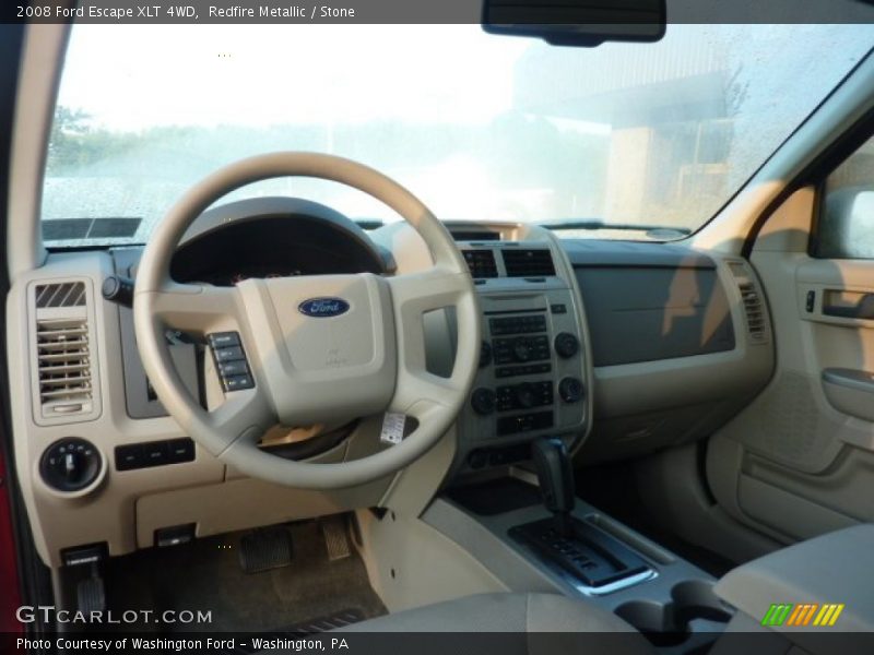 Redfire Metallic / Stone 2008 Ford Escape XLT 4WD