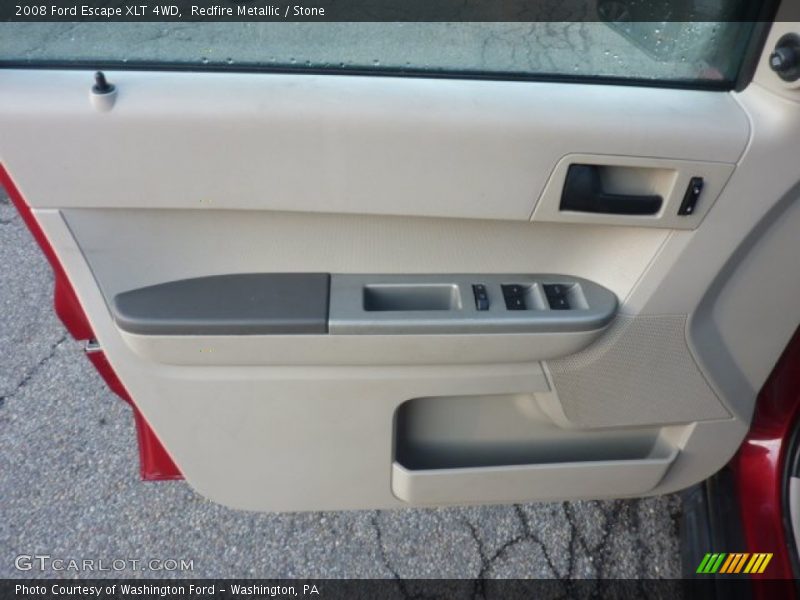 Redfire Metallic / Stone 2008 Ford Escape XLT 4WD