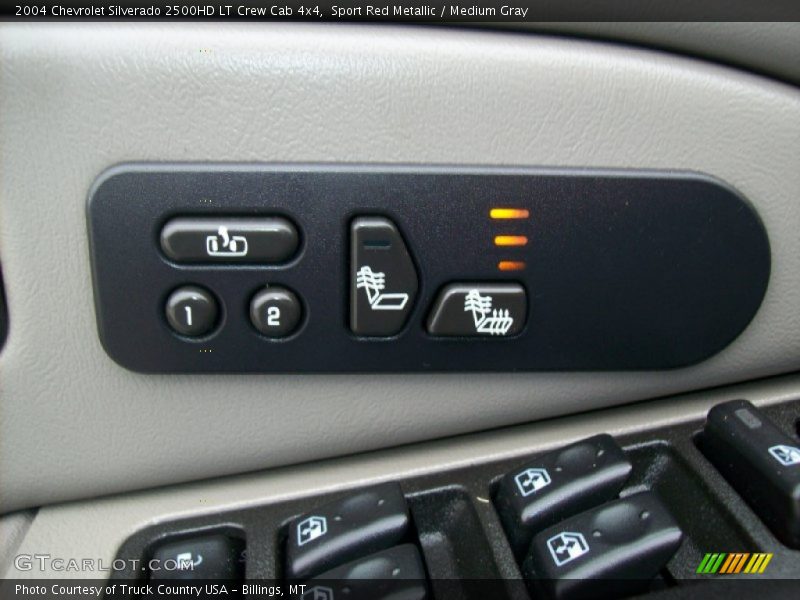 Controls of 2004 Silverado 2500HD LT Crew Cab 4x4