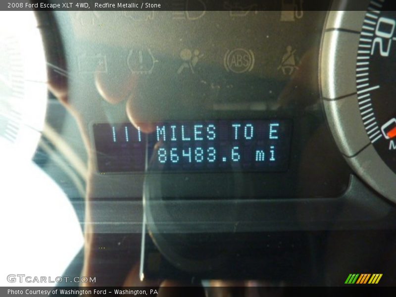 Redfire Metallic / Stone 2008 Ford Escape XLT 4WD