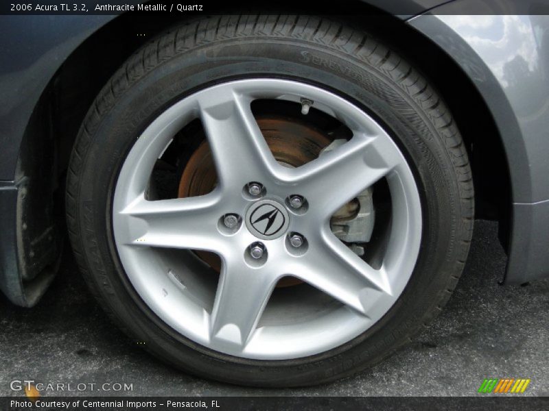 Anthracite Metallic / Quartz 2006 Acura TL 3.2