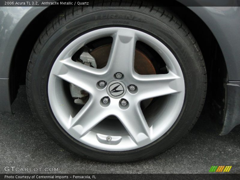 Anthracite Metallic / Quartz 2006 Acura TL 3.2