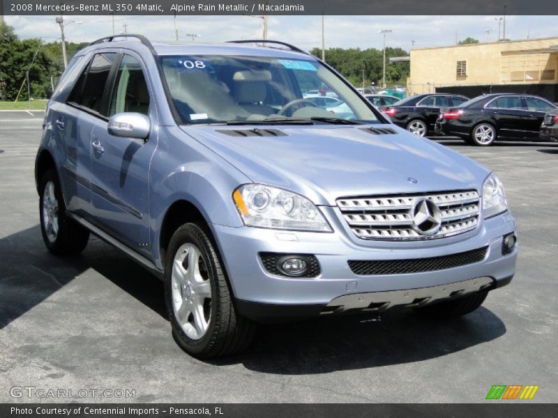 Alpine Rain Metallic / Macadamia 2008 Mercedes-Benz ML 350 4Matic