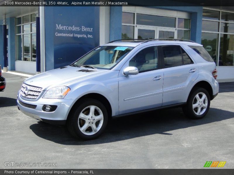 Alpine Rain Metallic / Macadamia 2008 Mercedes-Benz ML 350 4Matic