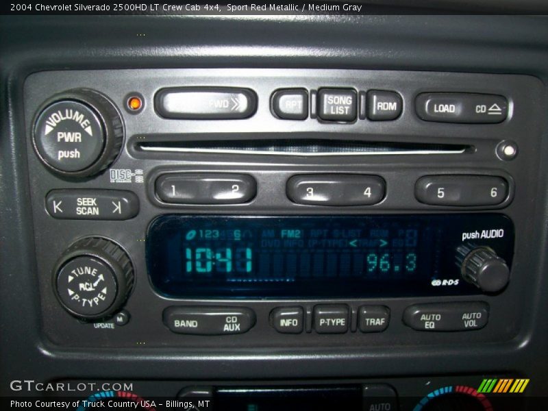 Audio System of 2004 Silverado 2500HD LT Crew Cab 4x4