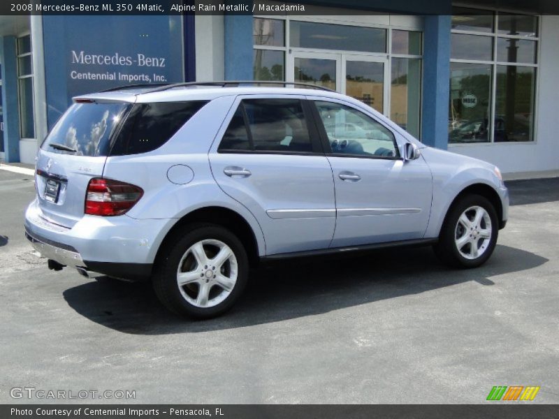 Alpine Rain Metallic / Macadamia 2008 Mercedes-Benz ML 350 4Matic