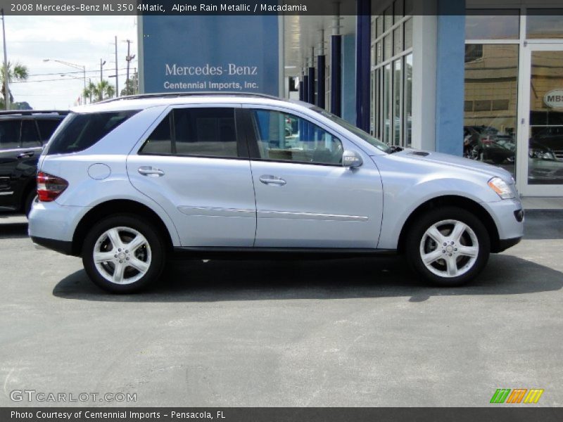 Alpine Rain Metallic / Macadamia 2008 Mercedes-Benz ML 350 4Matic