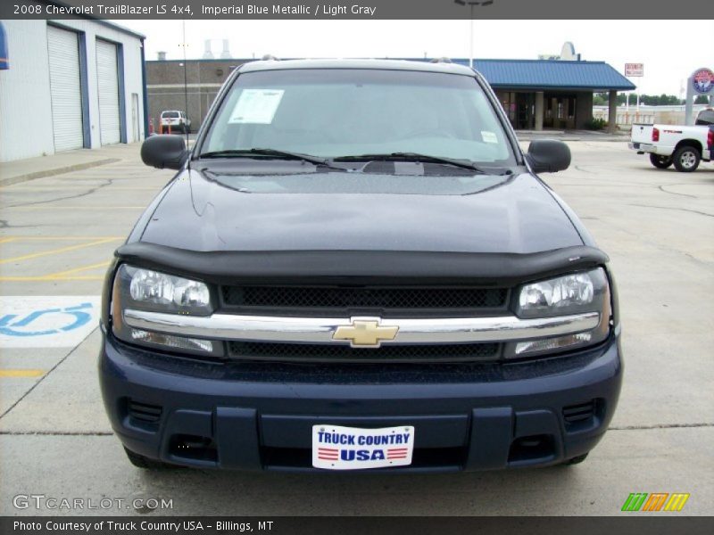 Imperial Blue Metallic / Light Gray 2008 Chevrolet TrailBlazer LS 4x4