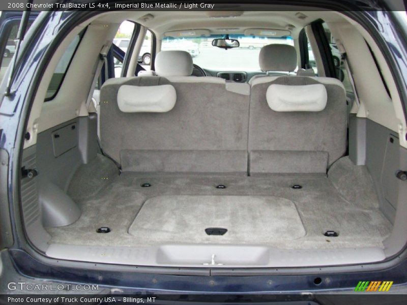 Imperial Blue Metallic / Light Gray 2008 Chevrolet TrailBlazer LS 4x4