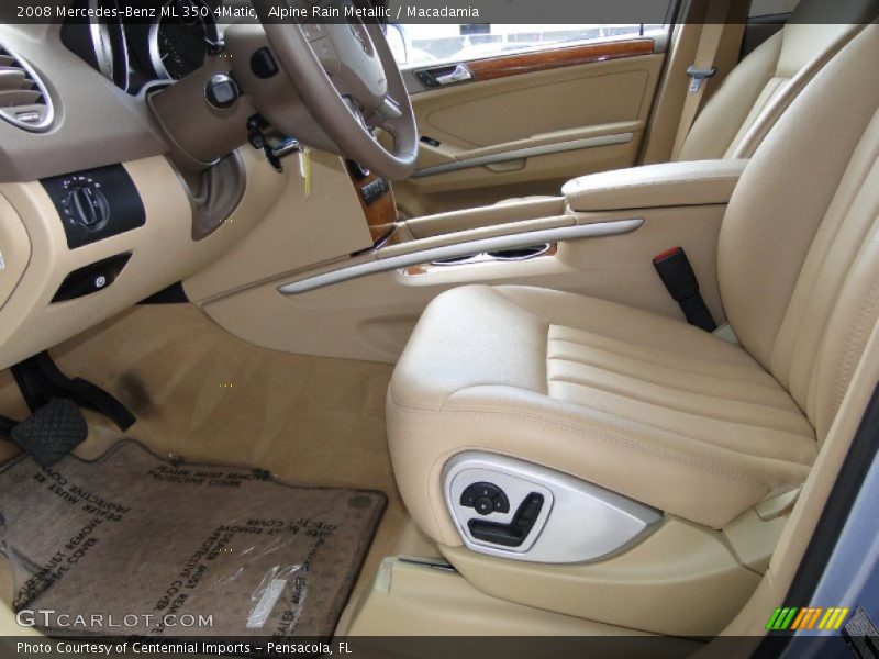 Alpine Rain Metallic / Macadamia 2008 Mercedes-Benz ML 350 4Matic