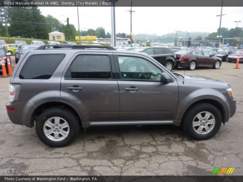 Sterling Grey Metallic / Black 2010 Mercury Mariner I4 4WD