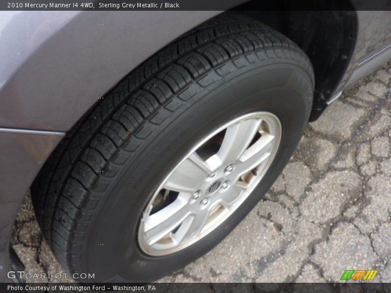 Sterling Grey Metallic / Black 2010 Mercury Mariner I4 4WD
