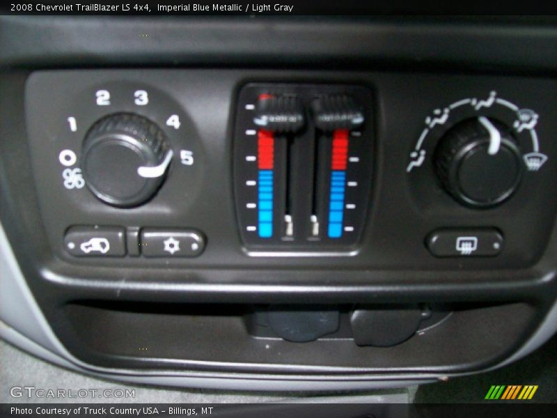Imperial Blue Metallic / Light Gray 2008 Chevrolet TrailBlazer LS 4x4