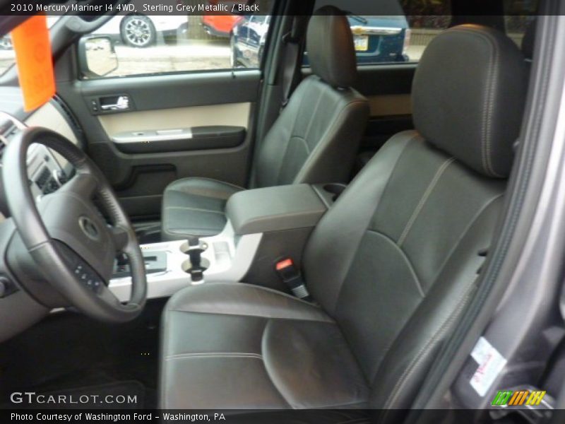 Sterling Grey Metallic / Black 2010 Mercury Mariner I4 4WD