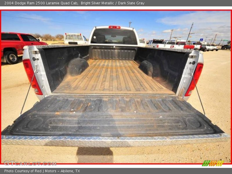 Bright Silver Metallic / Dark Slate Gray 2004 Dodge Ram 2500 Laramie Quad Cab