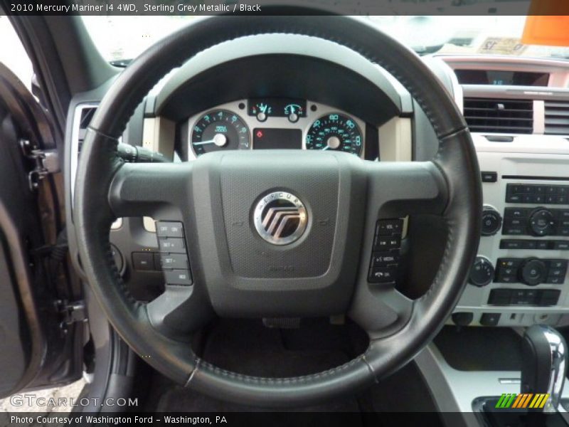 Sterling Grey Metallic / Black 2010 Mercury Mariner I4 4WD