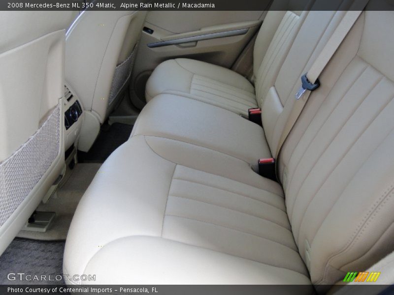 Alpine Rain Metallic / Macadamia 2008 Mercedes-Benz ML 350 4Matic