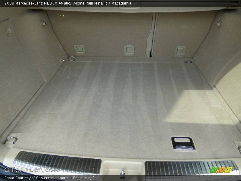 Alpine Rain Metallic / Macadamia 2008 Mercedes-Benz ML 350 4Matic