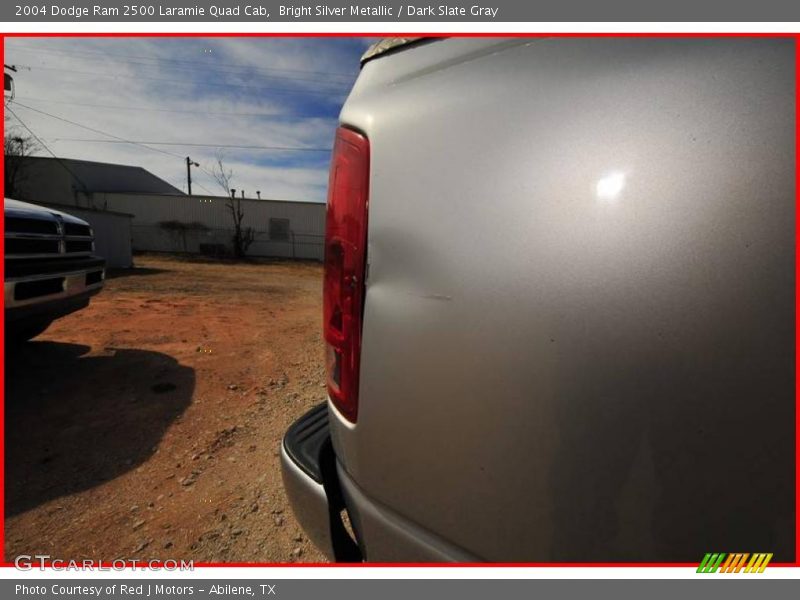 Bright Silver Metallic / Dark Slate Gray 2004 Dodge Ram 2500 Laramie Quad Cab