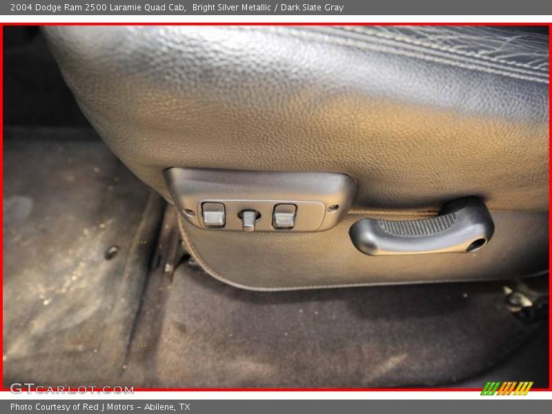 Bright Silver Metallic / Dark Slate Gray 2004 Dodge Ram 2500 Laramie Quad Cab