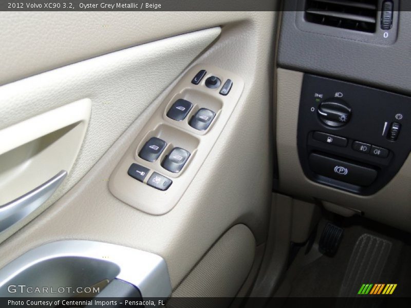 Oyster Grey Metallic / Beige 2012 Volvo XC90 3.2