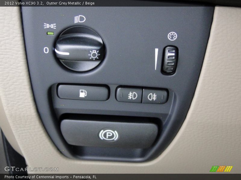 Oyster Grey Metallic / Beige 2012 Volvo XC90 3.2