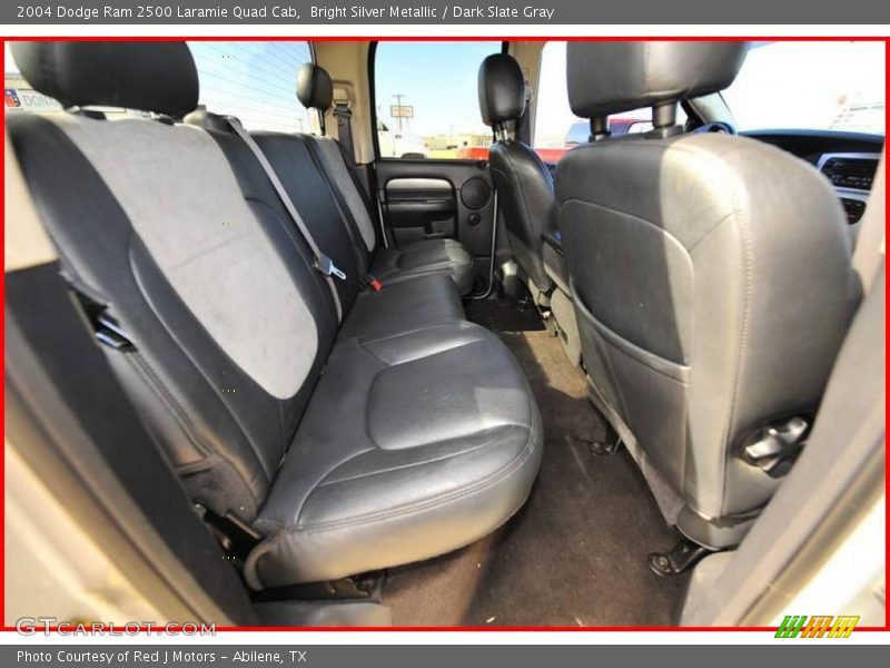 Bright Silver Metallic / Dark Slate Gray 2004 Dodge Ram 2500 Laramie Quad Cab