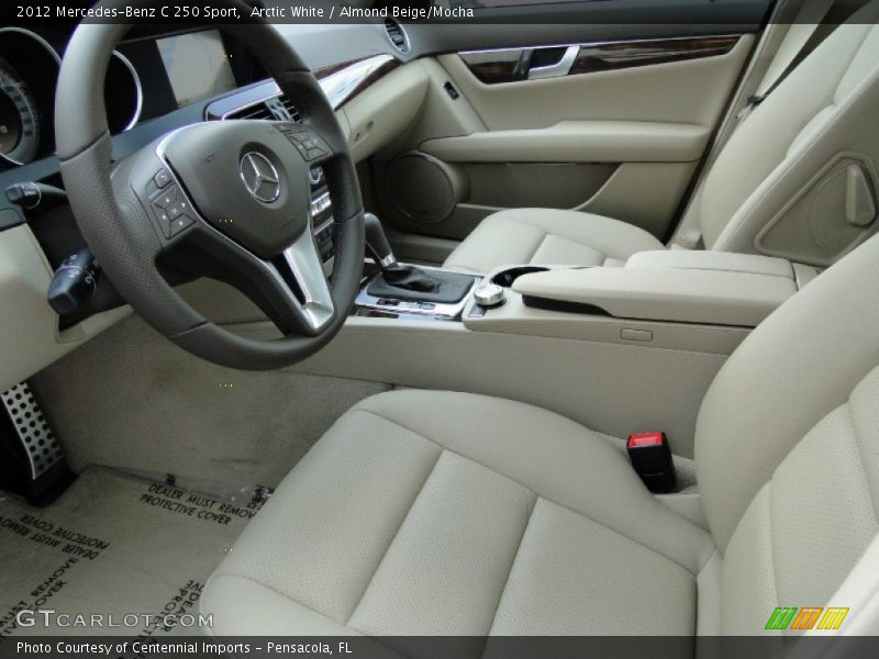 2012 C 250 Sport Almond Beige/Mocha Interior