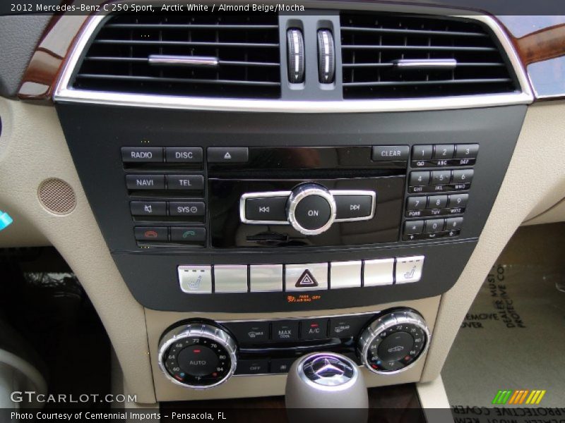 Controls of 2012 C 250 Sport
