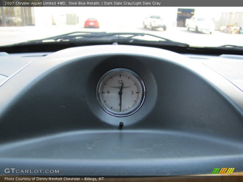 Steel Blue Metallic / Dark Slate Gray/Light Slate Gray 2007 Chrysler Aspen Limited 4WD