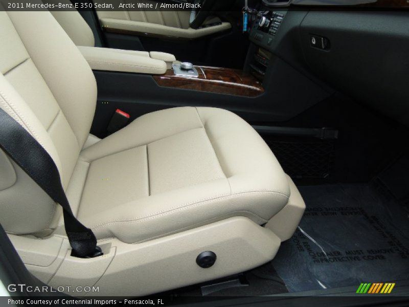 Arctic White / Almond/Black 2011 Mercedes-Benz E 350 Sedan