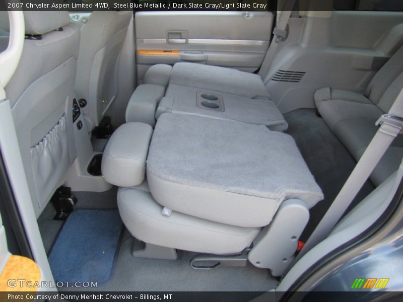 Steel Blue Metallic / Dark Slate Gray/Light Slate Gray 2007 Chrysler Aspen Limited 4WD