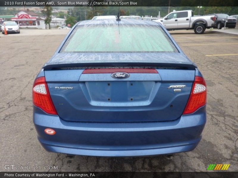  2010 Fusion Sport AWD Sport Blue Metallic