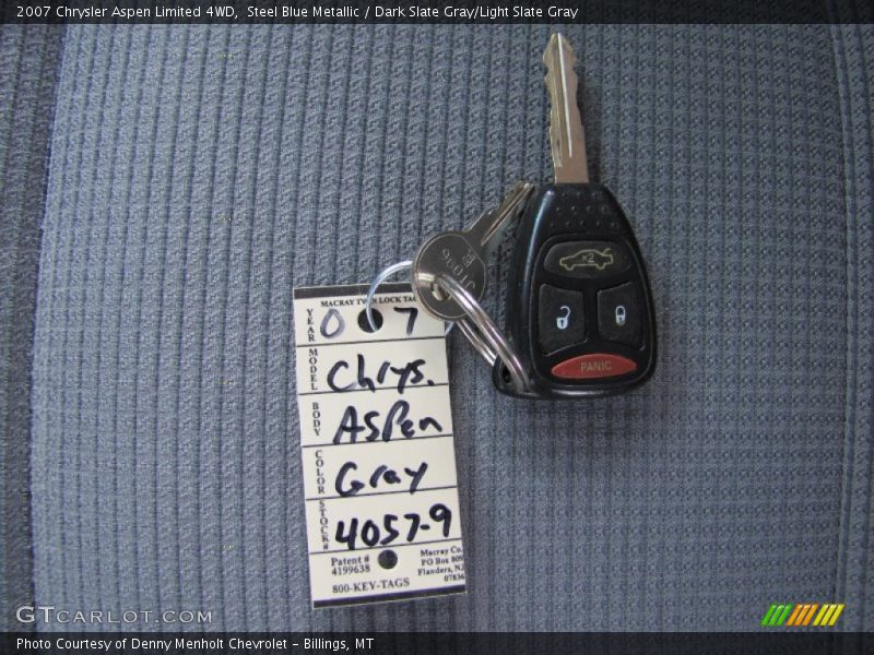 Keys of 2007 Aspen Limited 4WD