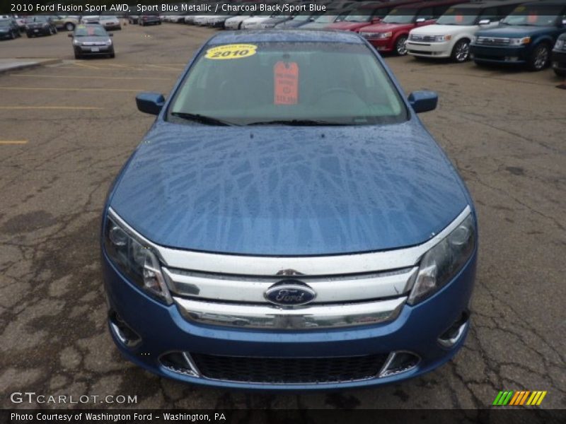  2010 Fusion Sport AWD Sport Blue Metallic