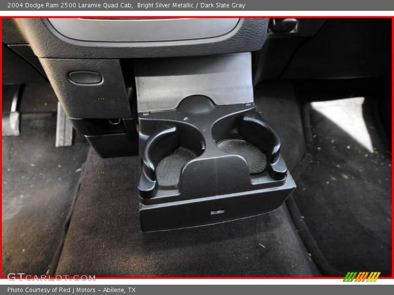 Bright Silver Metallic / Dark Slate Gray 2004 Dodge Ram 2500 Laramie Quad Cab