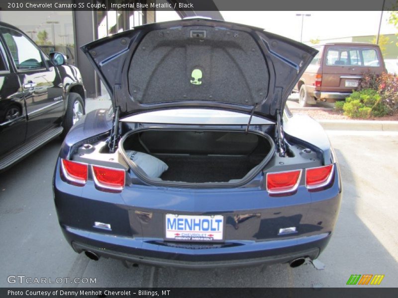 Imperial Blue Metallic / Black 2010 Chevrolet Camaro SS Coupe