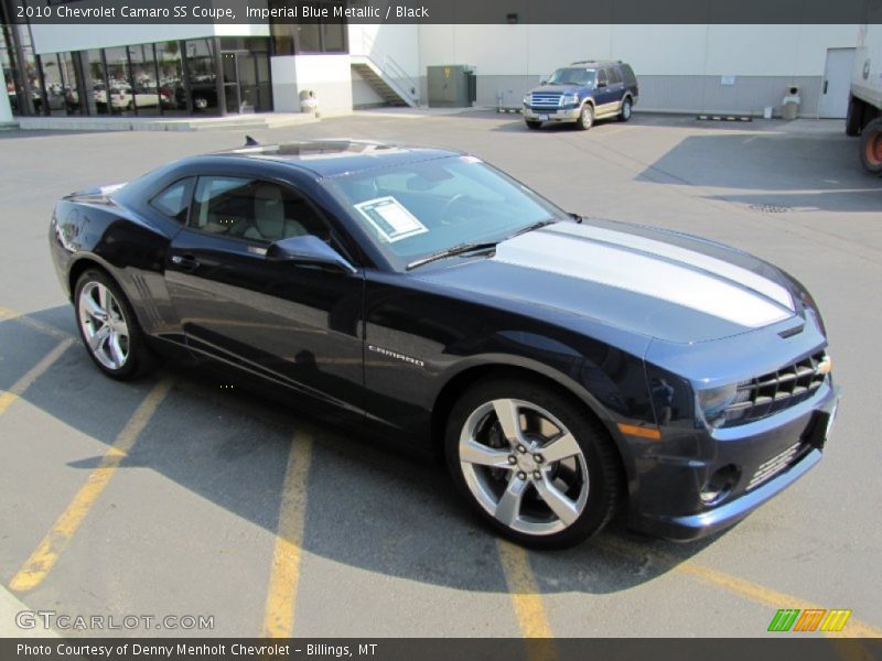 Imperial Blue Metallic / Black 2010 Chevrolet Camaro SS Coupe
