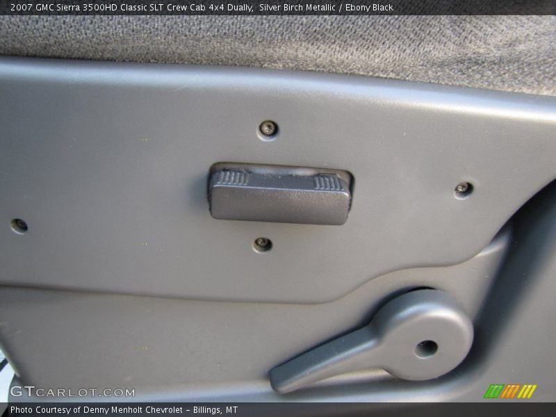 Silver Birch Metallic / Ebony Black 2007 GMC Sierra 3500HD Classic SLT Crew Cab 4x4 Dually