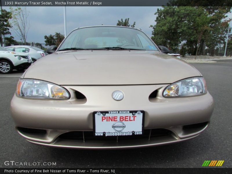 Mocha Frost Metallic / Beige 1993 Mercury Tracer Sedan