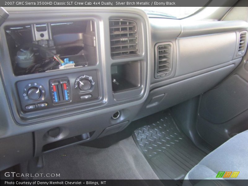 Silver Birch Metallic / Ebony Black 2007 GMC Sierra 3500HD Classic SLT Crew Cab 4x4 Dually
