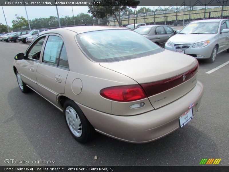 Mocha Frost Metallic / Beige 1993 Mercury Tracer Sedan