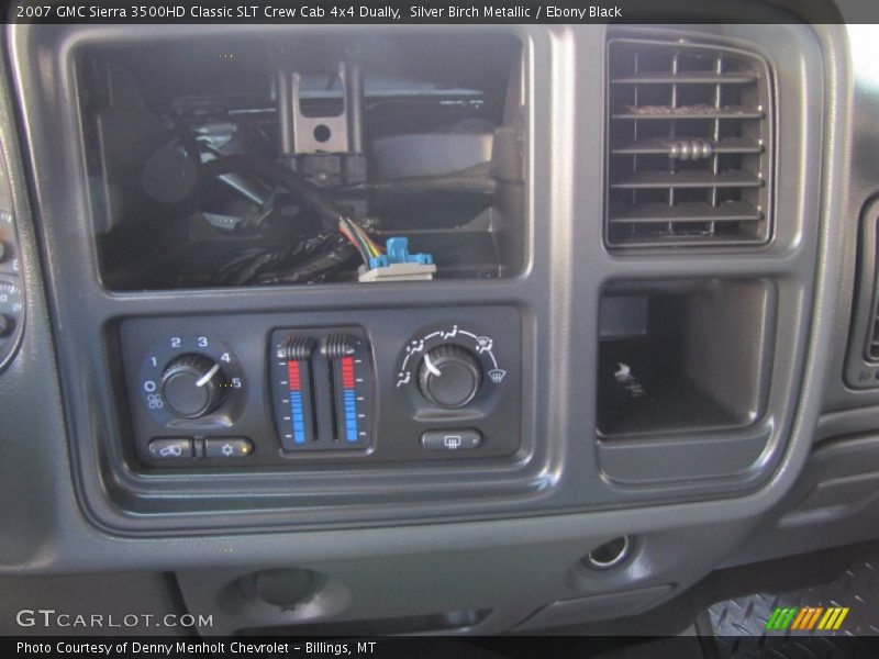 Silver Birch Metallic / Ebony Black 2007 GMC Sierra 3500HD Classic SLT Crew Cab 4x4 Dually