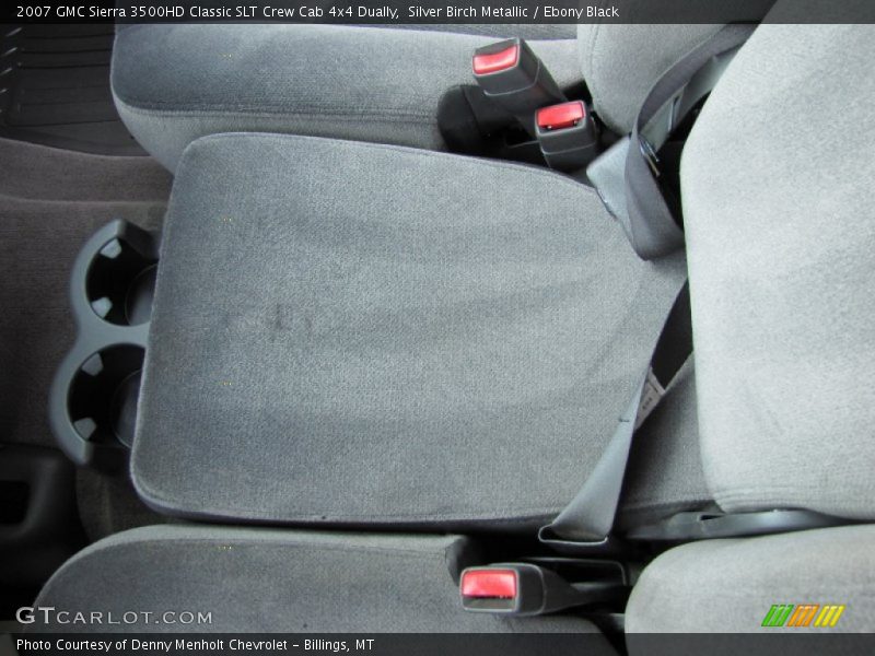Silver Birch Metallic / Ebony Black 2007 GMC Sierra 3500HD Classic SLT Crew Cab 4x4 Dually